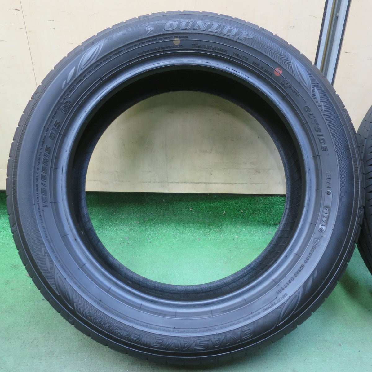 ほぼ新車外し！26年◎165/65R15 ダンロップ エナセーブ EC300+ タイヤ 15インチ タフト ソリオ デリカ D:2 等◎6082402イノタ