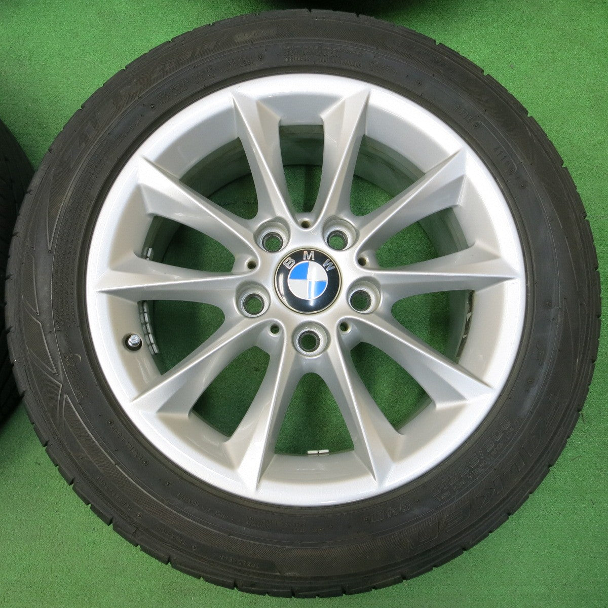 *送料無料* バリ溝！20年！キレイ！9.5分★BMW 1シリーズ F20 純正 205/55R16 ファルケン ZIEX ZE914 16インチ PCD120/5H★4033007イノ