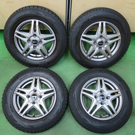 4本価格★スタッドレス 145/80R13 ダンロップ ウインターマックス WM01 WAREN ヴァーレン 13インチ PCD100/4H★5013116イス