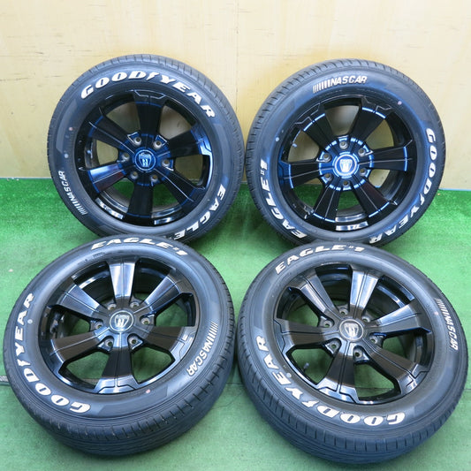 バリ溝！22年！9分★215/60R17 109/107R グッドイヤー イーグル #1 ナスカー BARBERO アーバングランデ バルベロ 17インチ PCD139.7/6H★6060401HAノ