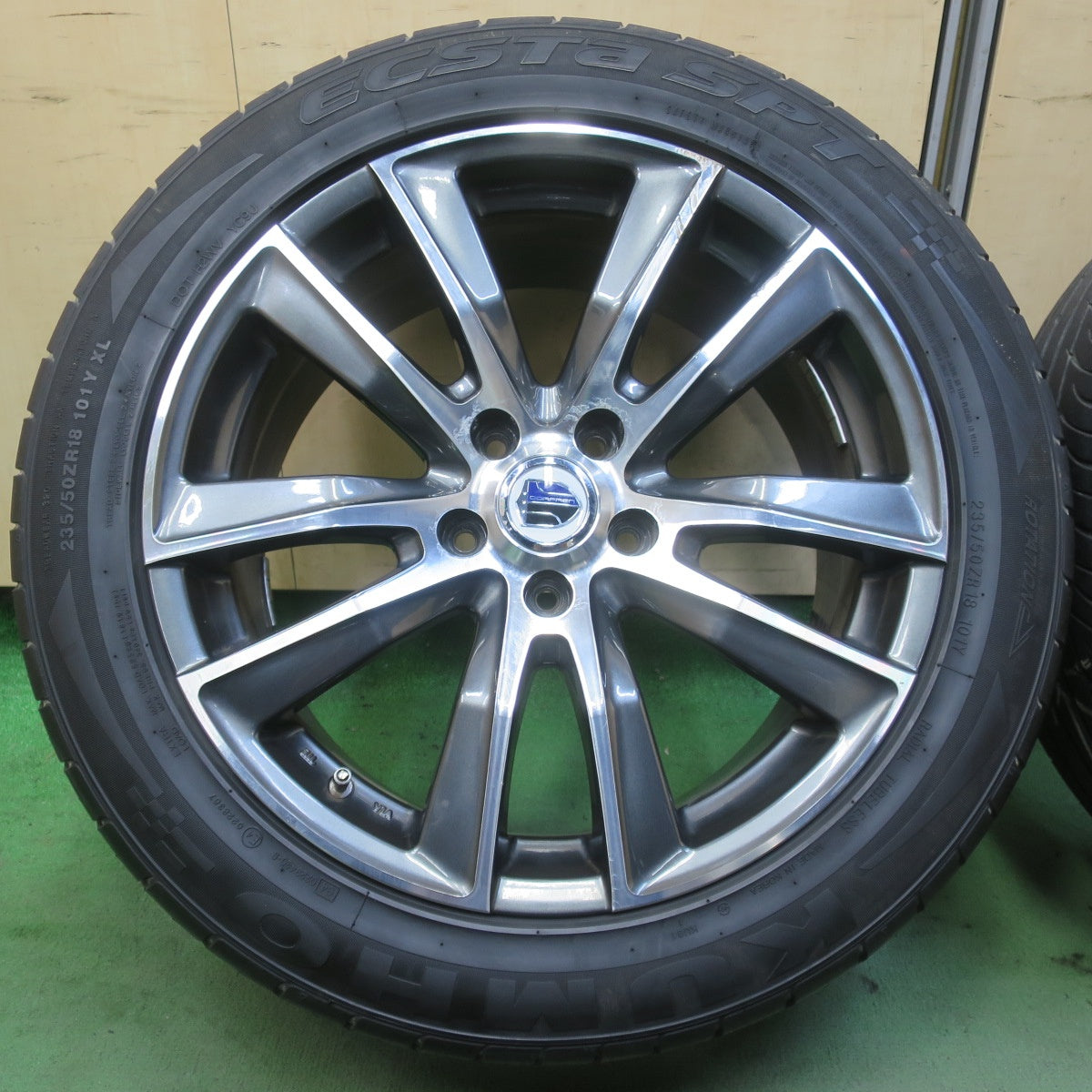 4本価格◎235/50R18 クムホ エクスタ SPT DORFREN ドルフレン 18インチ PCD114.3/5H◎6072706イノ