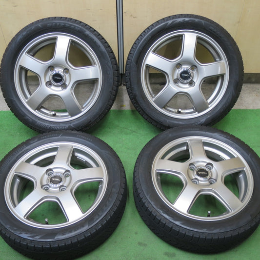 バリ溝！21年！9.5分★スタッドレス 165/55R15 ブリヂストン ブリザック VRX3 TOPRUN トップラン 15インチ 軽サイズ PCD100/4H★5052602TTス