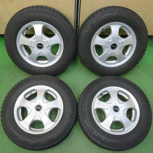 バリ溝！9分★スタッドレス 185/70R14 トーヨー ガリット G5 ブリヂストン ブリザック REVO GZ giro ギロ 14インチ PCD100 114.3/4H マルチ★5032203イス