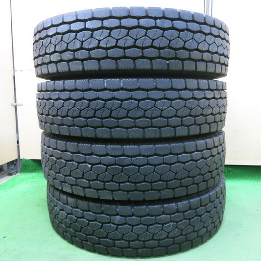[送料無料] ほぼ未使用！新車外し！21年★トラック タイヤ 225/80R17.5 123/122L ブリヂストン M800 ミックス オールシーズン 17.5インチ★5031106ナスタ