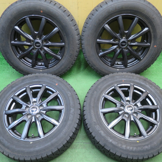バリ溝！22年！キレイ！9.5分★プリウス 等 195/65R15 スタッドレス オートバックス ノーストレック N5 TEAD テッド 15インチ PCD100/5H★6050803NJス