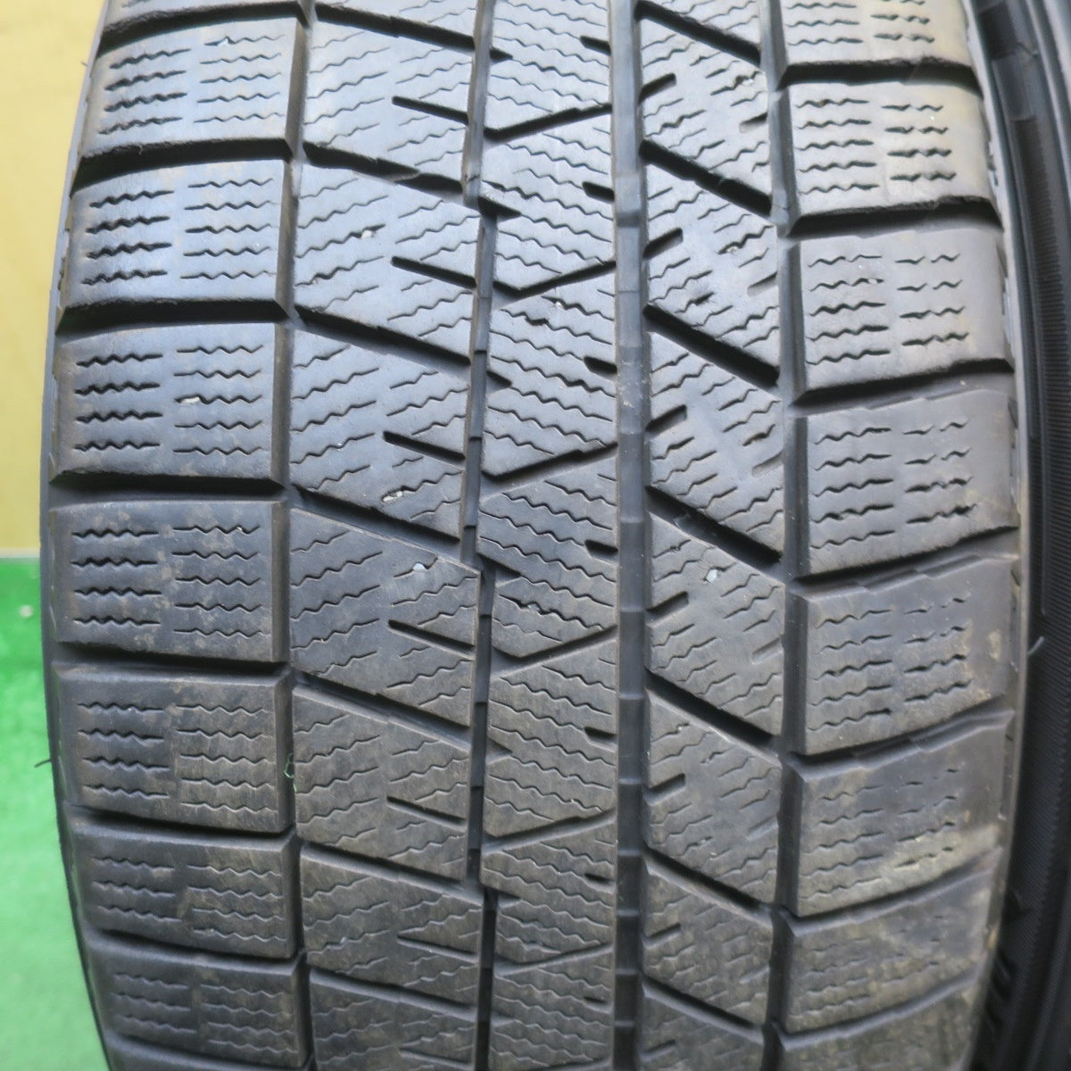 バリ溝！9分◎スタッドレス 205/50R17 ダンロップ ウインターマックス 03 Creative Direction ENKEI エンケイ 17インチ PCD114.3/5H◎6060903NJス