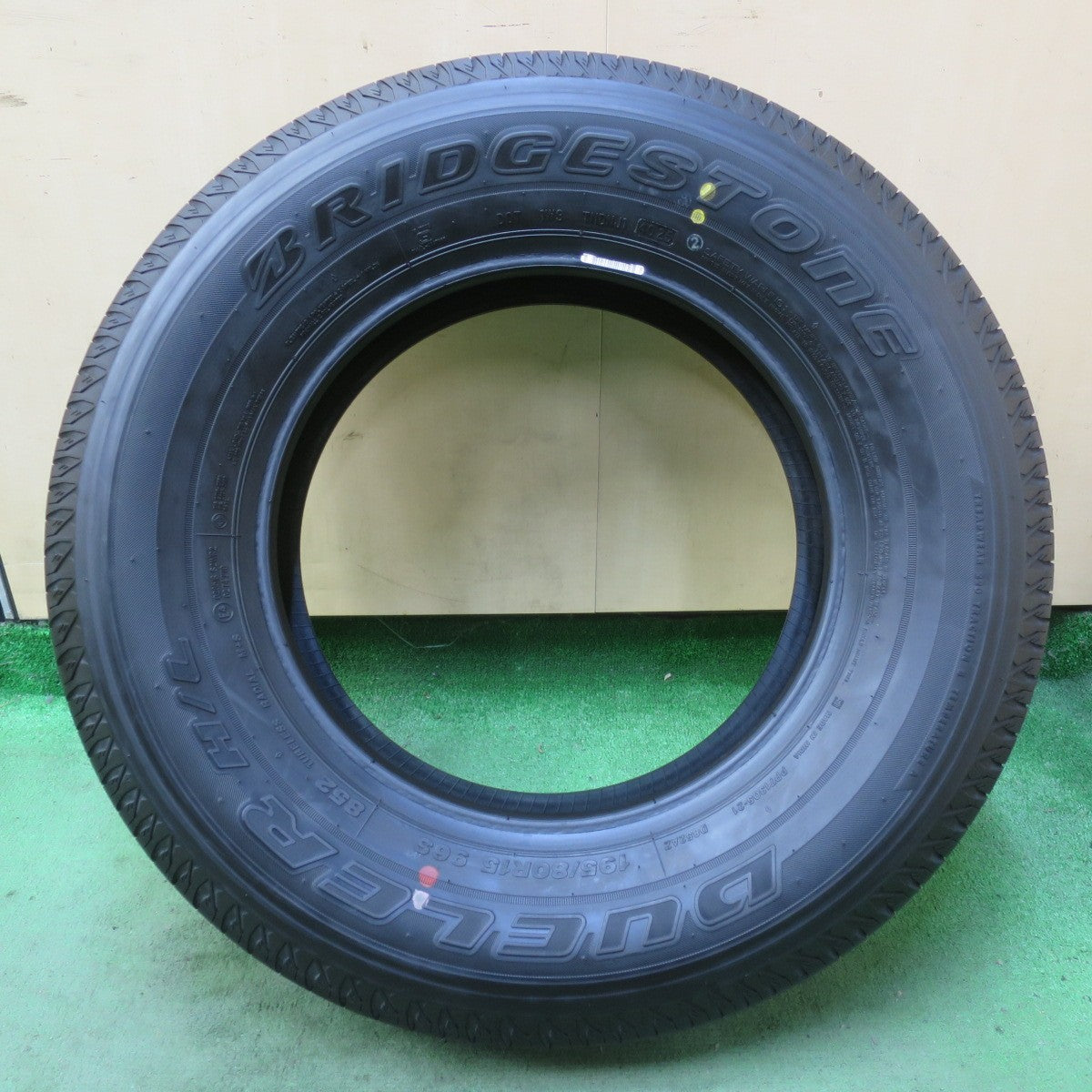 新車外し！25年！1本◎195/80R15 ブリヂストン デューラー H/L 852 DUELER タイヤ 15インチ ジムニー シエラ ジムニー ノマド 等◎6081006イノタ