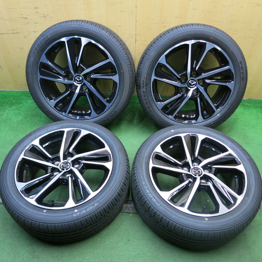 新車外し！24年★マツダ CX-3 vivid monotone 純正 215/50R18 トーヨー プロクセス R52A 18インチ PCD114.3/5H★5070601HAノ