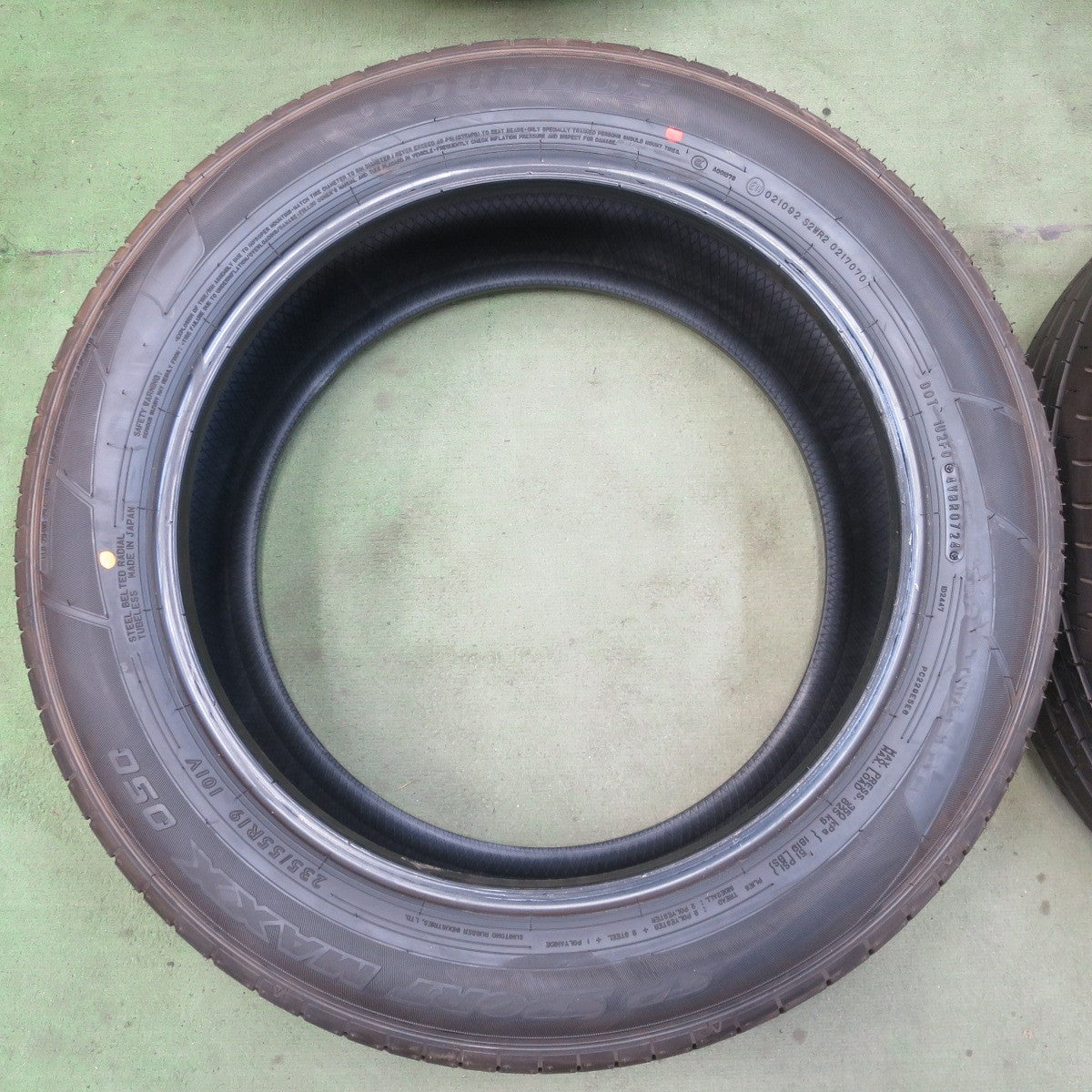 新車外し！24年★235/55R19 ダンロップ SPスポーツマックス 050 タイヤ 19インチ クラウン セダン RAV4 等★6071402NGノタ