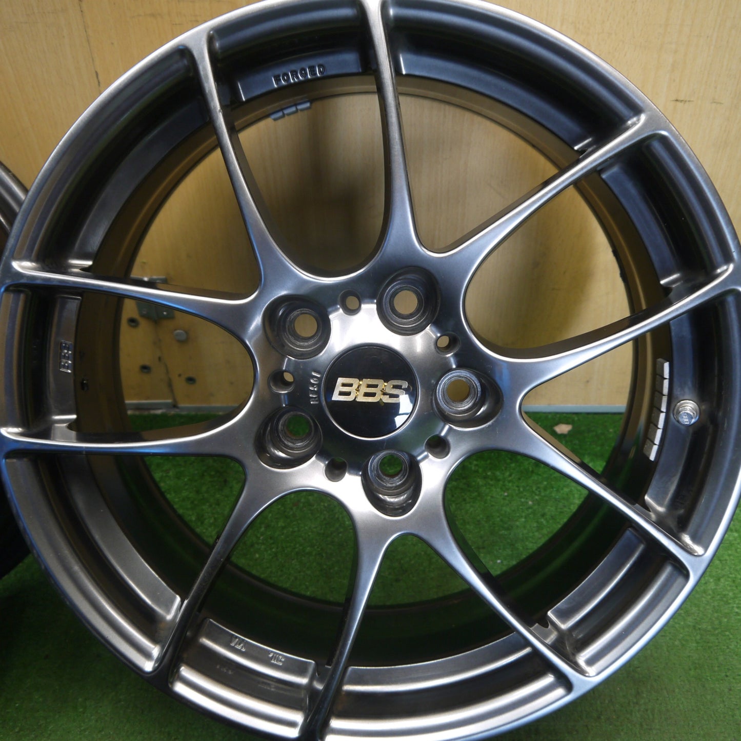 キレイ★BBS RF501 鍛造 17インチ ホイール 17×7J PCD114.3/5H★6060507Hホ