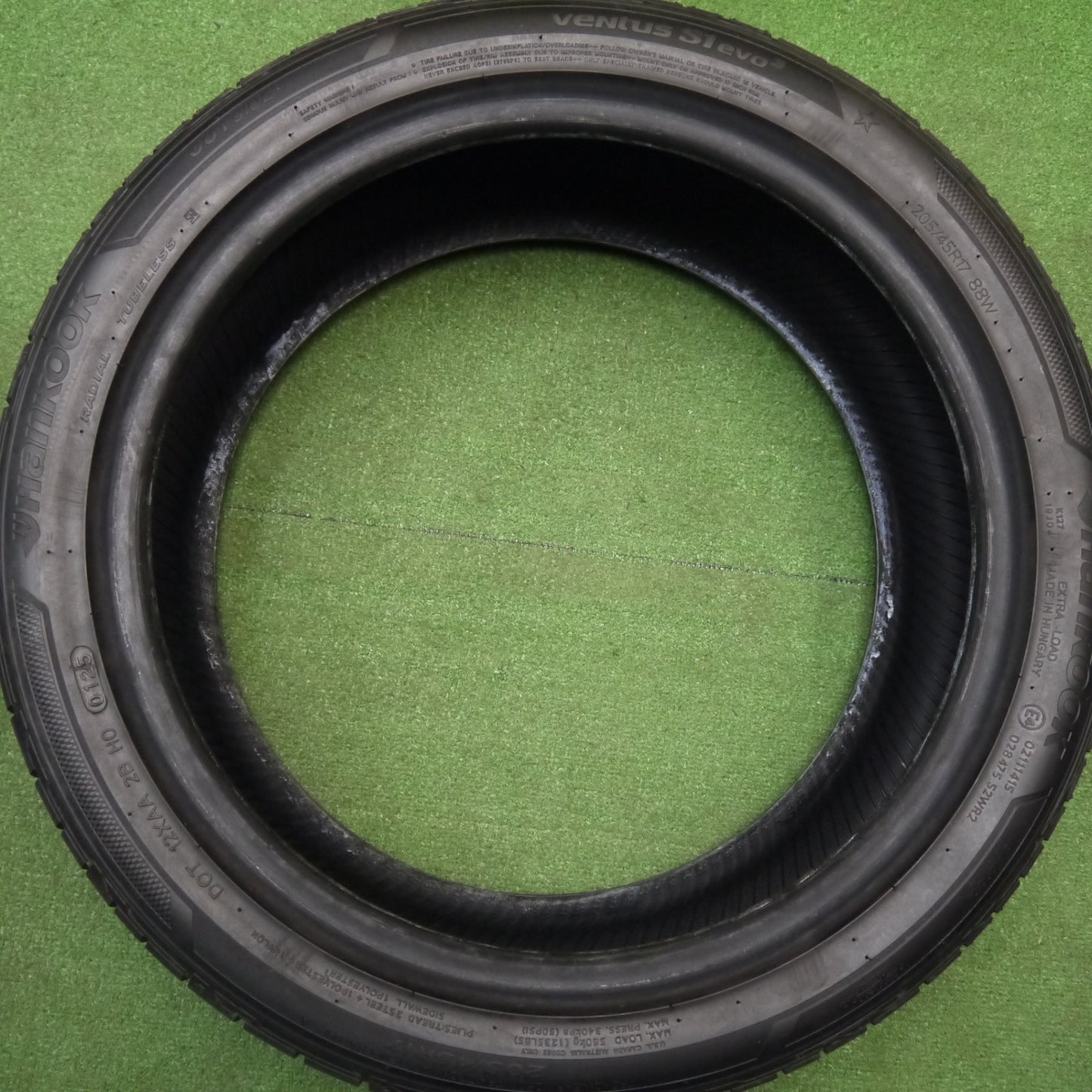 バリ溝！25年！ほぼ10分★205/45R17 ハンコック VENTUS S1 evo3 ベンタス タイヤ 17インチ GR ヤリス ヴィッツ CR-Z シビック 等★5122207Hノタ