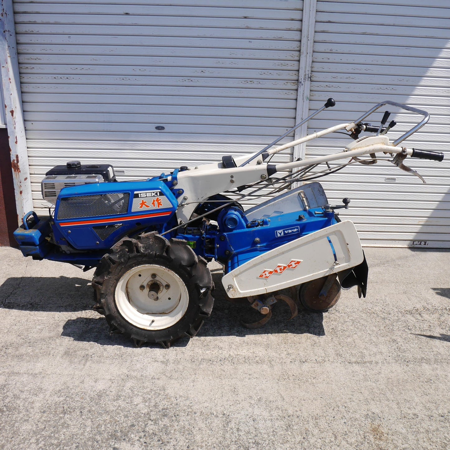 【岐阜発 直接引取限定】☆ISEKI イセキ 歩行型 耕運機 KX70 大作 7馬力 カワサキ FE290 ヰセキ 耕耘機 耕うん機 農機具 農業☆