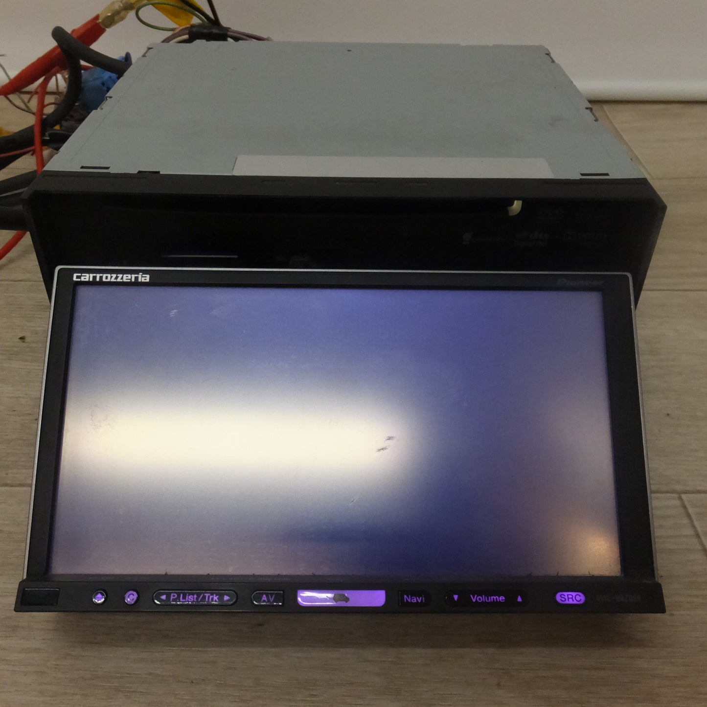 [送料無料] ジャンク★カロッツェリア carrozzeria AV一体型HDDナビゲーション 楽ナビ AVIC-HRZ099(86★