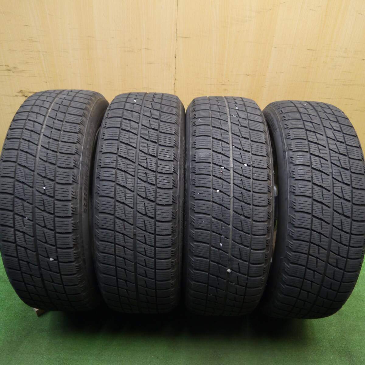 キレイ★スタッドレス 215/60R17 ブリヂストン アイスパートナー2 BALMINUM バルミナ 17インチ PCD114.3/5H★5040709Hス
