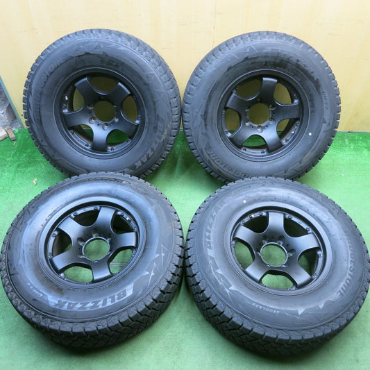 バリ溝！キレイ！9分★スタッドレス 265/70R16 ブリヂストン ブリザック DM-V2 社外 アルミ 16インチ PCD139.7/6H★6043007HAス