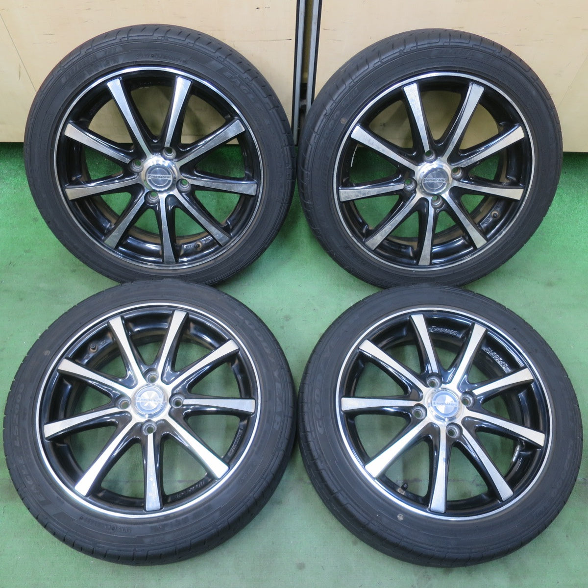 4本価格★EUROMAGIC BLEST JP 165/55R15 グッドイヤー イーグル LS2000 hybridⅡ 15インチ ユーロマジック ブレスト PCD100/4H★6022805イノ
