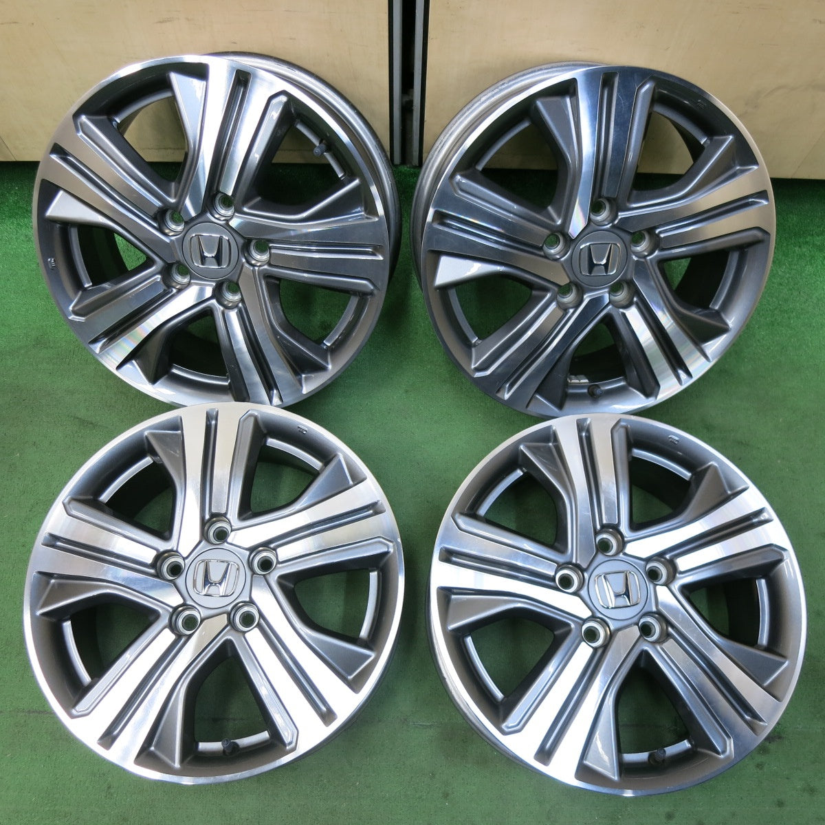 [送料無料] 4本価格★ホンダ RP ステップワゴン スパーダ 純正 ホイール 16インチ 16×6J PCD114.3/5H★5031207SYホ