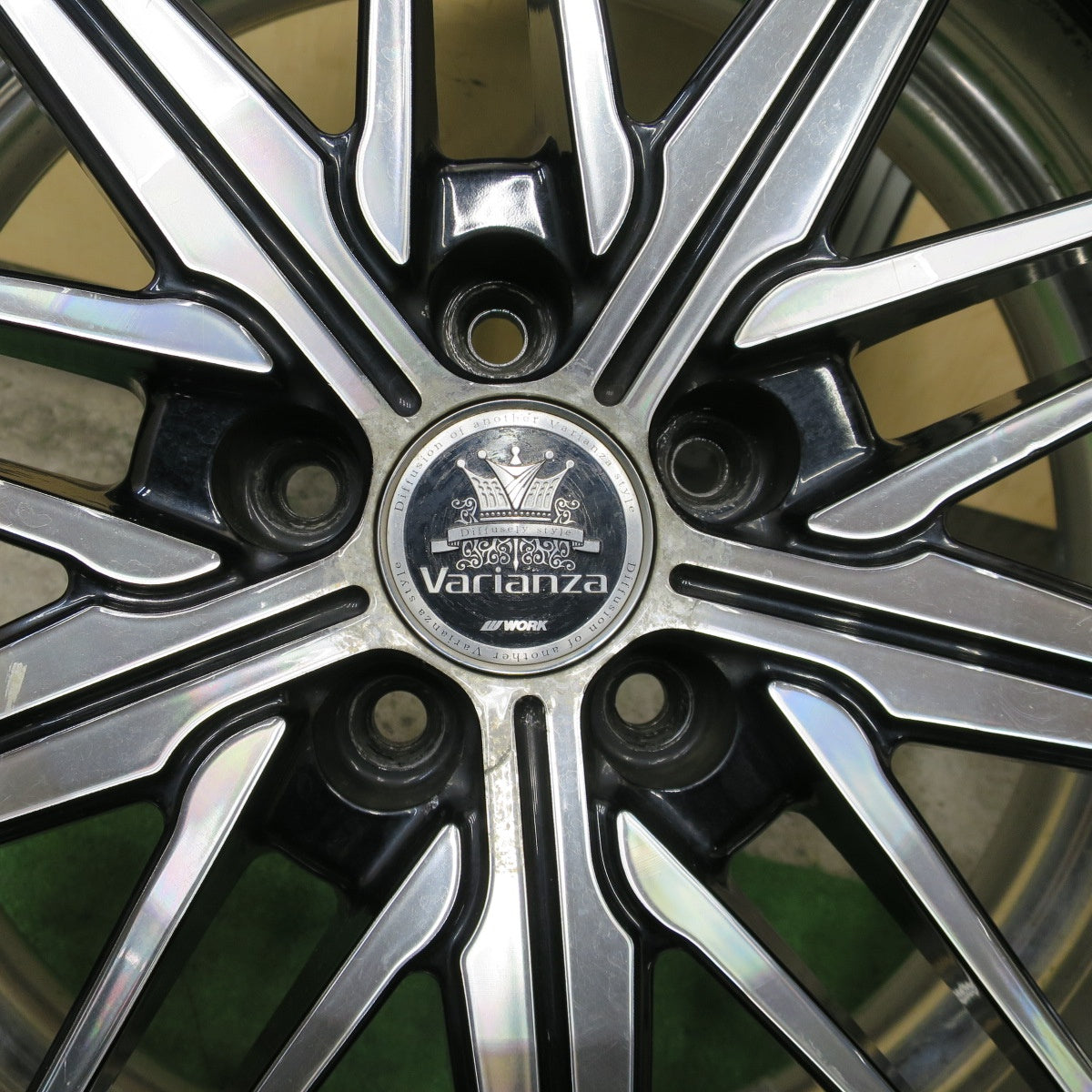 4本価格★WORK Varianza A6SN 18インチ ホイール ワーク ヴァリアンツァ 18×7.5JJ PCD100/5H★6062702NGホ