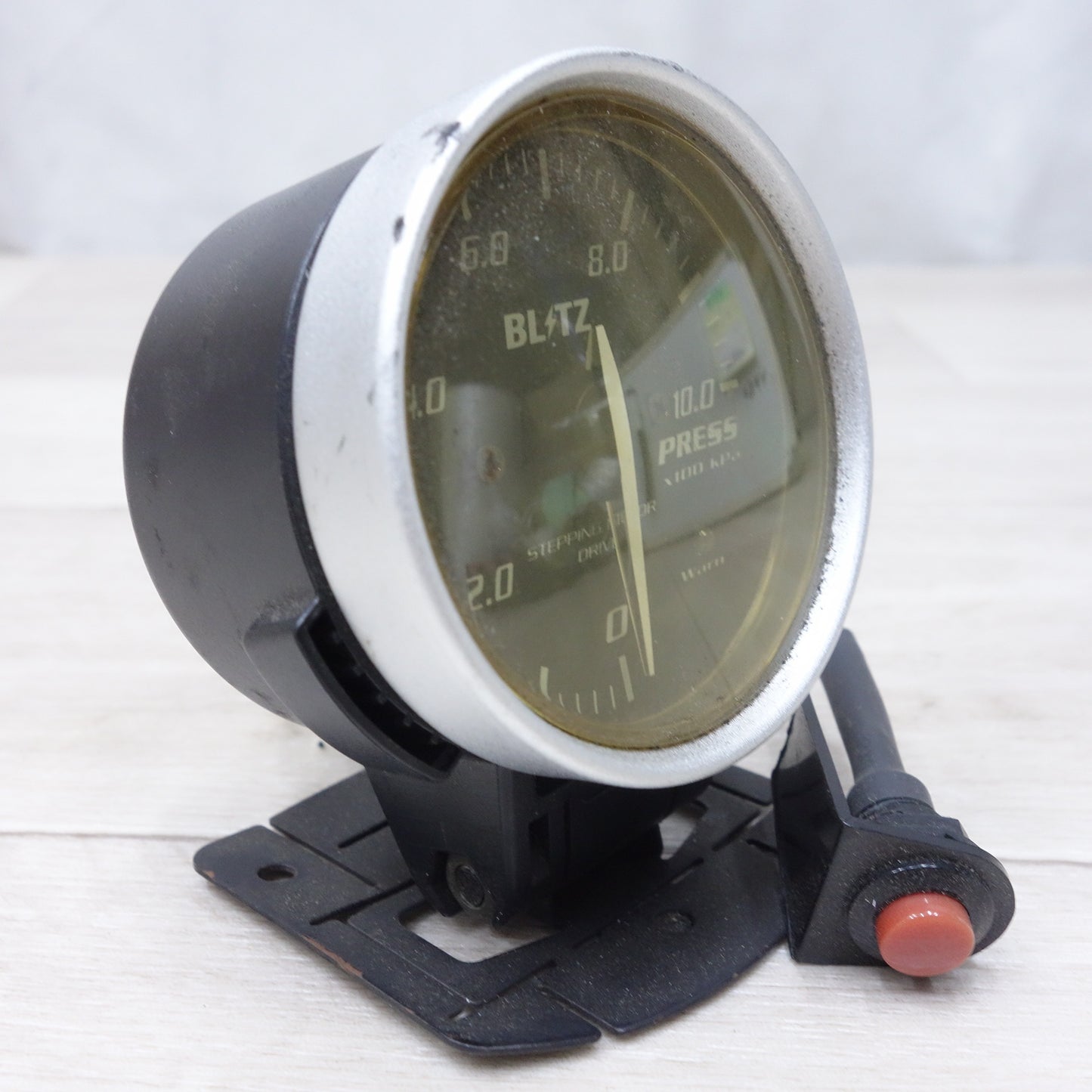 [送料無料] ◆BLITZ ブリッツ レーシング メーター SD 10.0 PRESS ステッピング モーター ドライブ 搭載 SA44C004 測定器 現状品◆