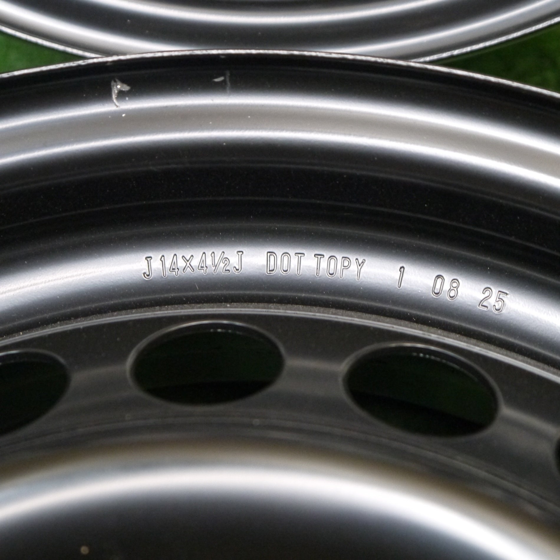 新車外し☆ダイハツ ムーヴ キャンバス 純正 スチール ホイール 14