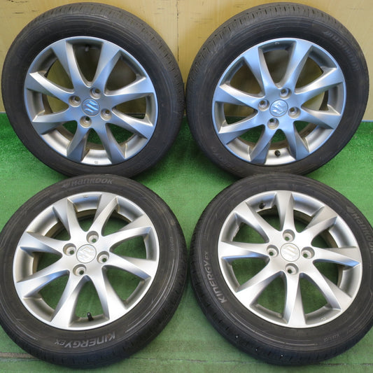 4本価格★スズキ MA15S ソリオ 純正 165/60R15 ハンコック キナジー EX 15インチ PCD100/4H★6051004NJノ
