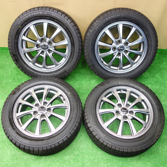 ほぼ未使用！キレイ★スタッドレス 205/55R16 ブリヂストン アイスパートナー2 Eurotech MANARAY SPORT ユーロテック マナレイ 16インチ PCD114.3/5H★5112702KTス