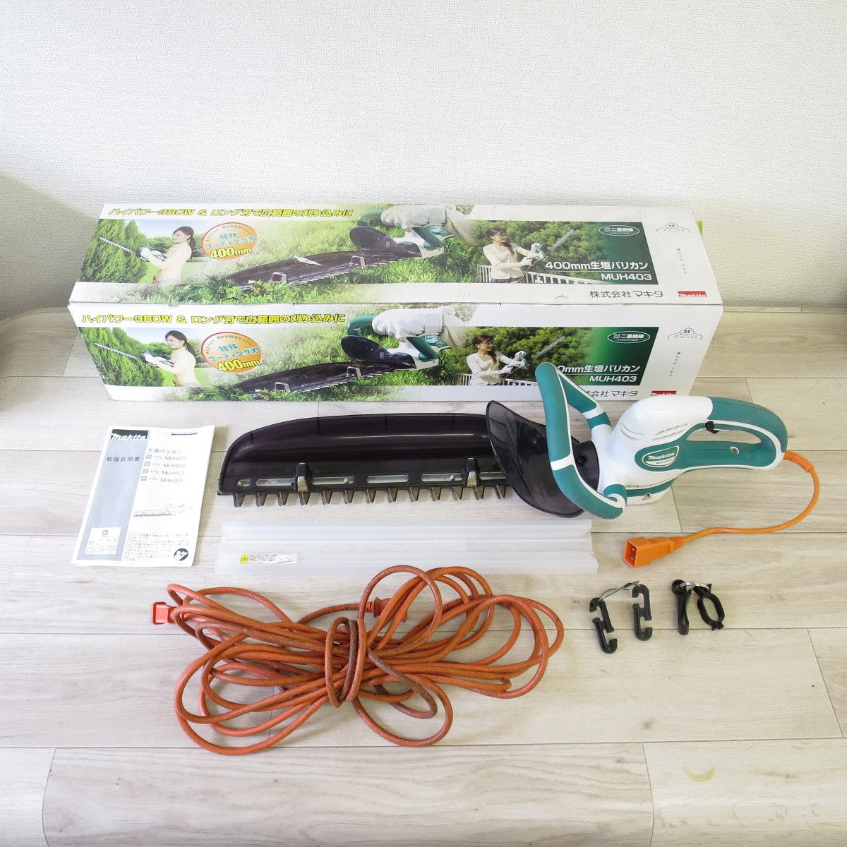 [送料無料] ◇マキタ 400mm 生垣 バリカン MUH403 ヘッジトリマー 剪定 園芸 造園 庭 仕事 等 makita◇