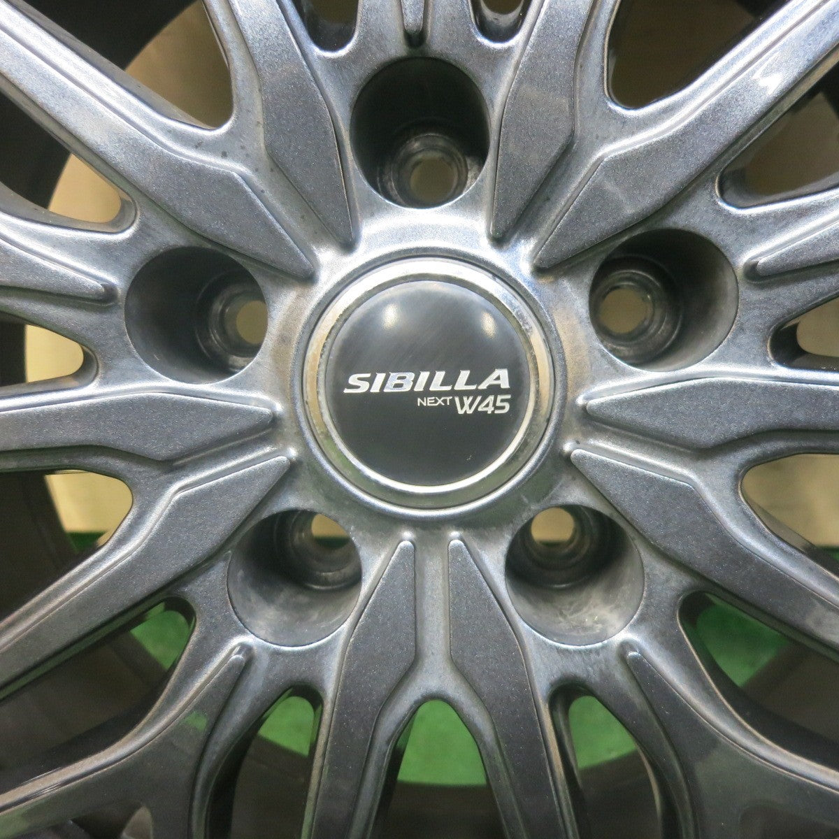 バリ溝！23年！キレイ！9分★スタッドレス 205/60R16 ブリヂストン ブリザック VRX3 SIBILLA NEXT W45 シビラ ネクスト 16インチ PCD114.3/5H★6033001SKス