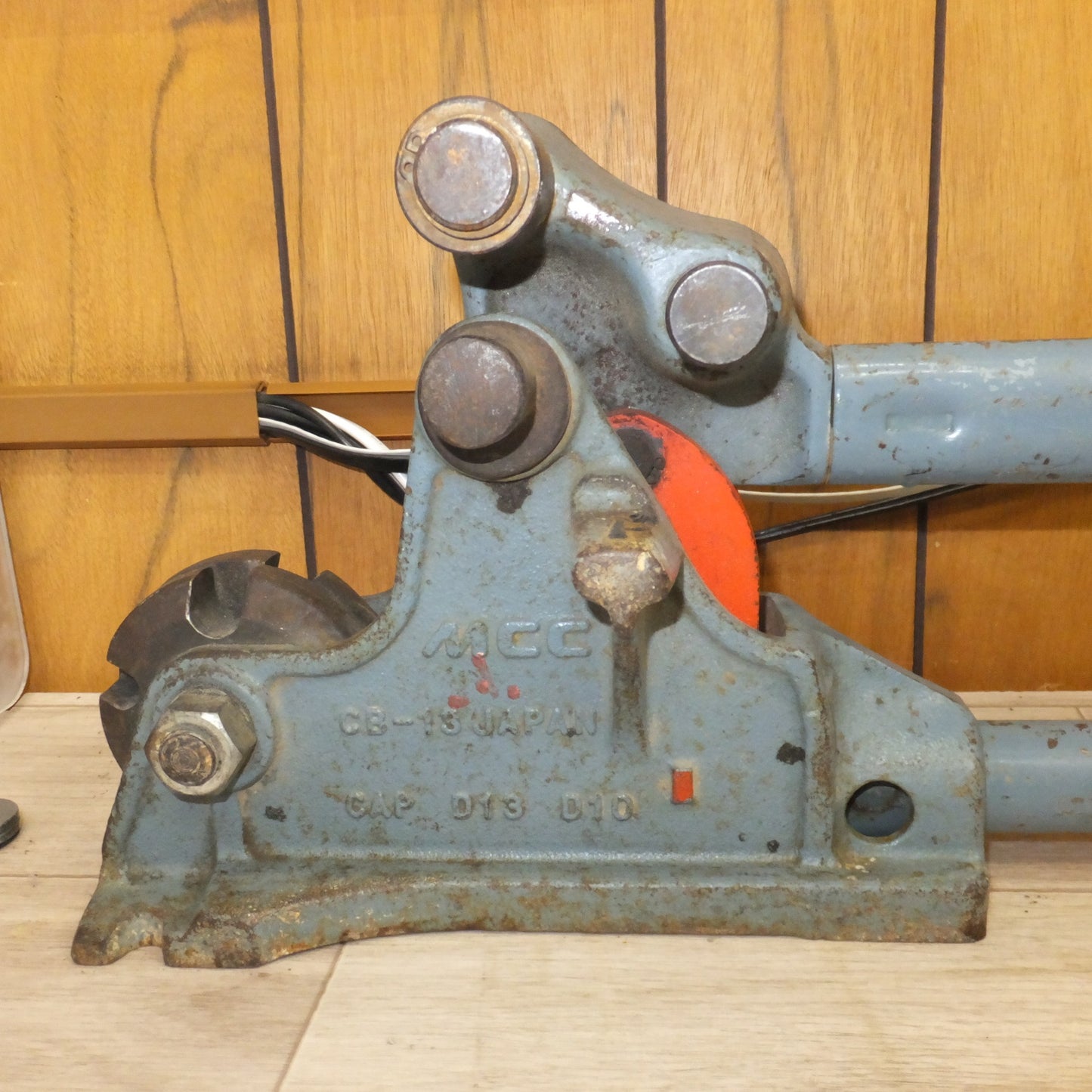 [送料無料] ★松阪鉄工所 MCC ニューカットベンダー CB-13　CAP D13 D10　鉄筋ベンダー★