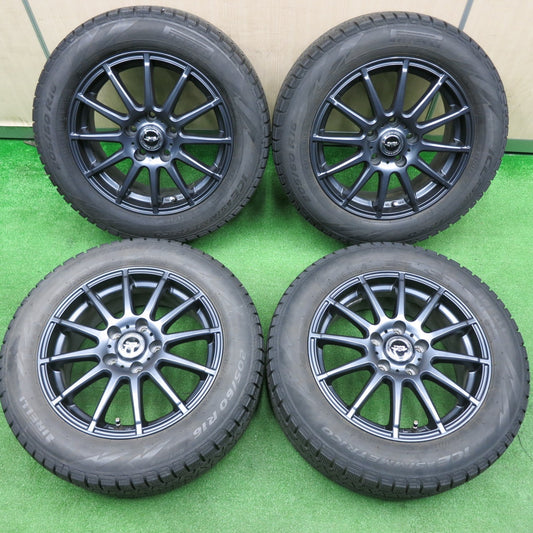 [送料無料] キレイ★スタッドレス 205/60R16 ピレリ アイスアシンメトリコ TEAD テッド 16インチ PCD114.3/5H★4112606TNス