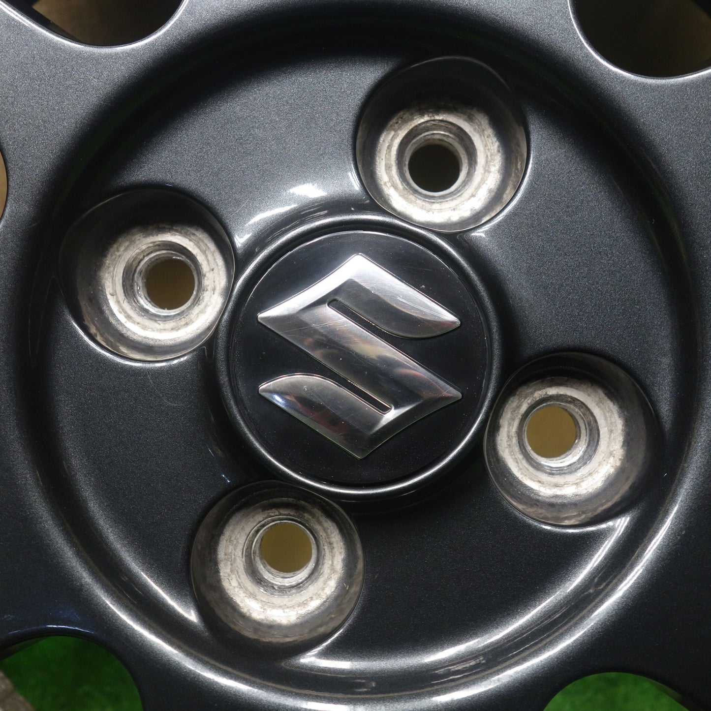 ほぼ未使用！25年！キレイ★スズキ HA36S アルト ワークス 純正 165/55R15 スタッドレス グッドイヤー アイスナビ7 15インチ PCD100/4H★6032801KTス
