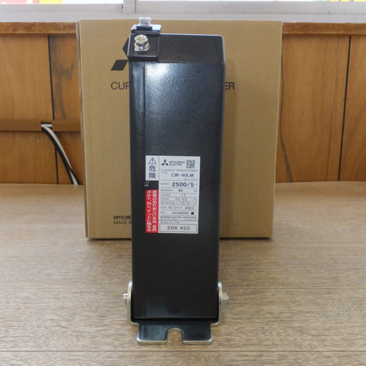 ●複数在庫有●[送料無料] 未使用★三菱電機 MITSUBISHI 電力管理用計器 CURRENT TRANSFORMER CW-40LM　RATIO 2500/5A★