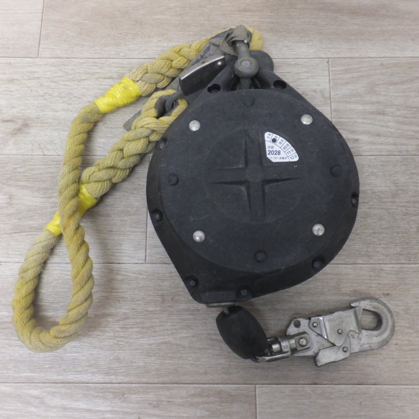 [送料無料] ★キョーワ KYOWA キョーワ式 安全ブロック SAFETY BLOCK ワイヤロープタイプ LB-12 12m　最大使用質量 85kg「1」★