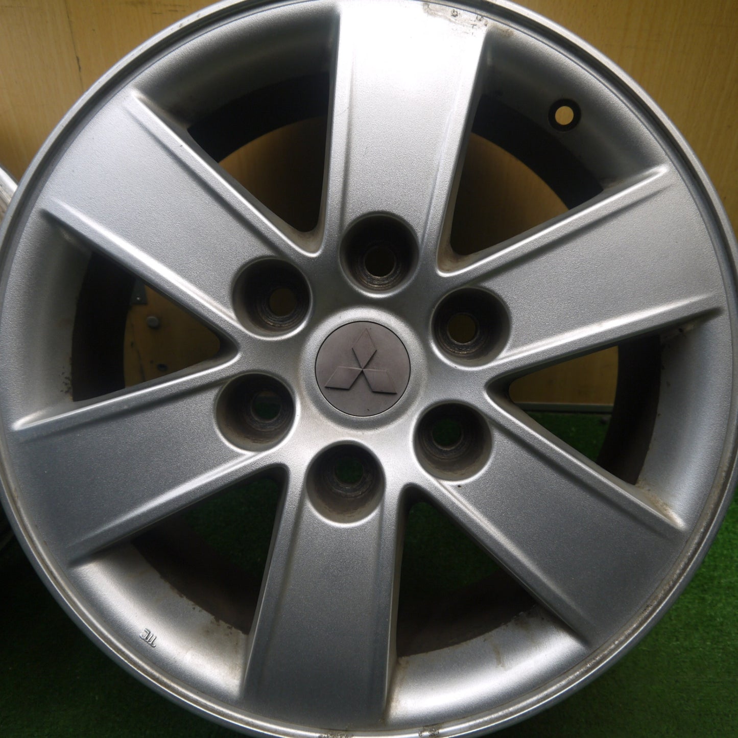 4本価格★三菱 パジェロ 純正 ホイール 17インチ 17×7.5J PCD139.7/6H★6022704Hホ