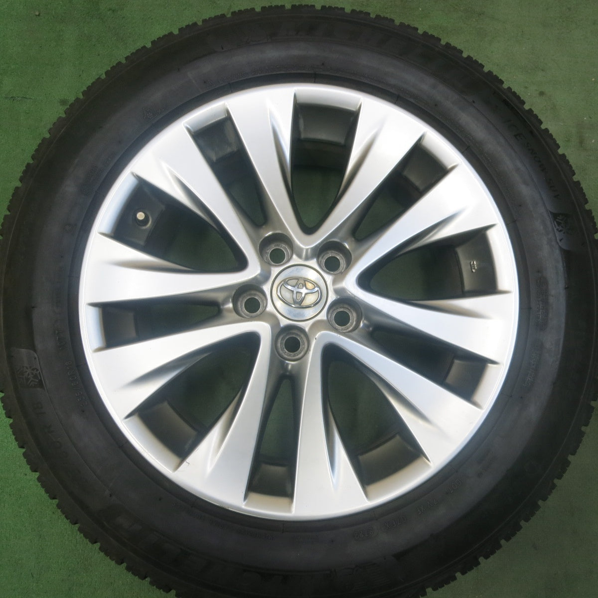 4本価格！22年★トヨタ 20系 アルファード ヴェルファイア 純正 235/60R18 スタッドレス ミシュラン X-ICE SNOW SUV 18インチ PCD114.3/5H★5112505SKス