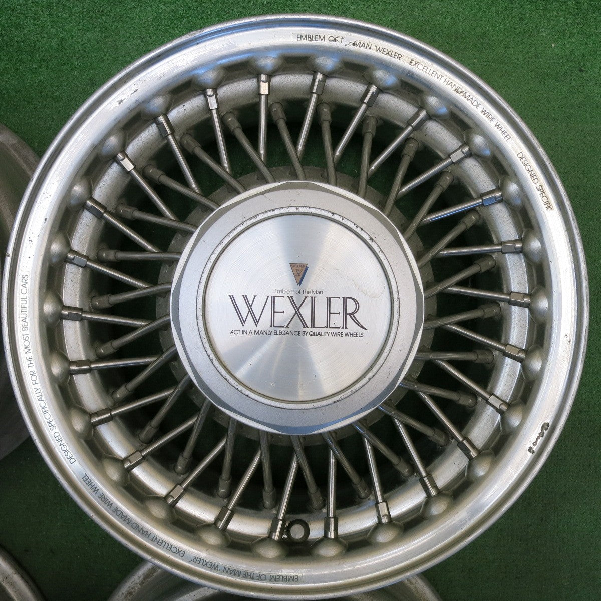 レア！希少★旧車 WEXLER ワイザー 14インチ ワイヤー ホイール 14×6J PCD114.3/5H★6050501HAホ