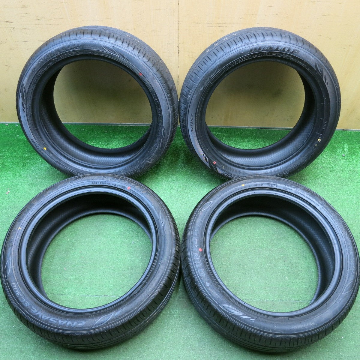 新車外し★215/50R18 ダンロップ エナセーブ EC300+ タイヤ 18インチ ヤリスクロス CX-3 等★6012511HAノタ