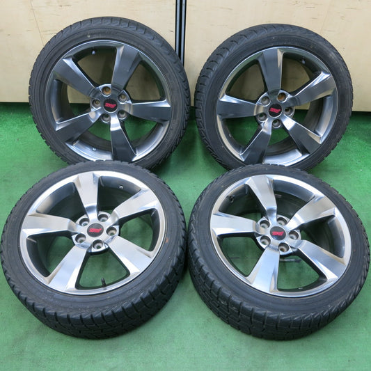 [送料無料] バリ溝！9.5分★スバル インプレッサ WRX STI 純正 245/40R18 スタッドレス ヨコハマ アイスガード iG30 PCD114.3/5H★4111201SYス