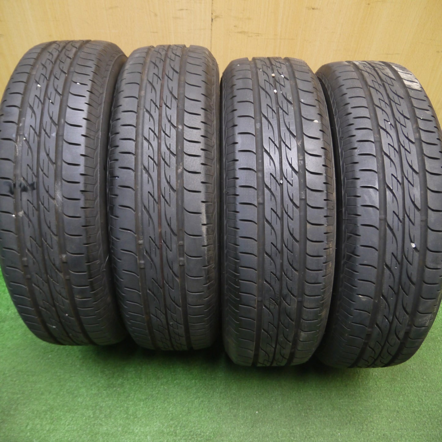 [送料無料] 4本価格！21年★ホンダ ライフ 純正 スチール 155/65R13 ブリヂストン ネクストリー エコピア 13インチ PCD100/4H★4122509Hノ
