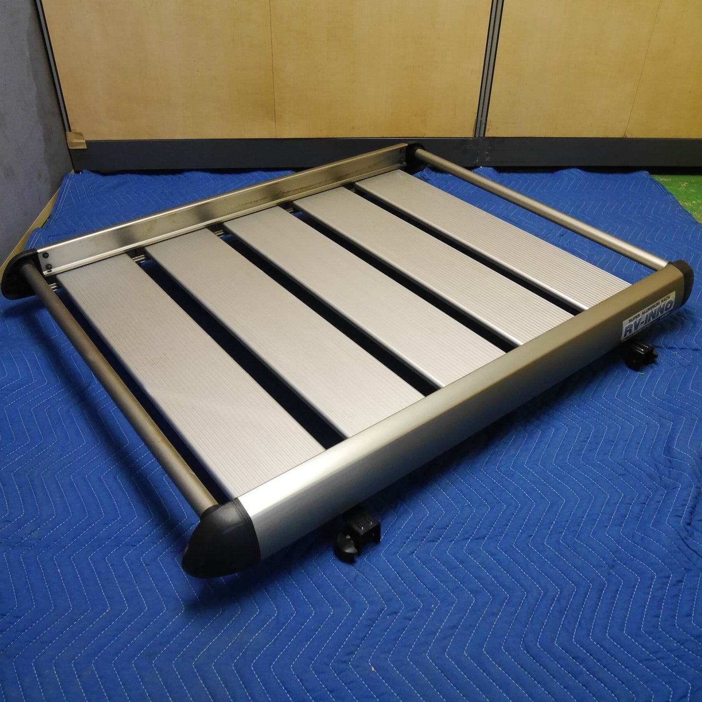 【岐阜発 直接引取限定】☆CARMATE RV-INNO ルーフ ラック 三菱 デリカ スペース ギア 等に SUPER ALUMINUM RACK カーメイト キャリア☆