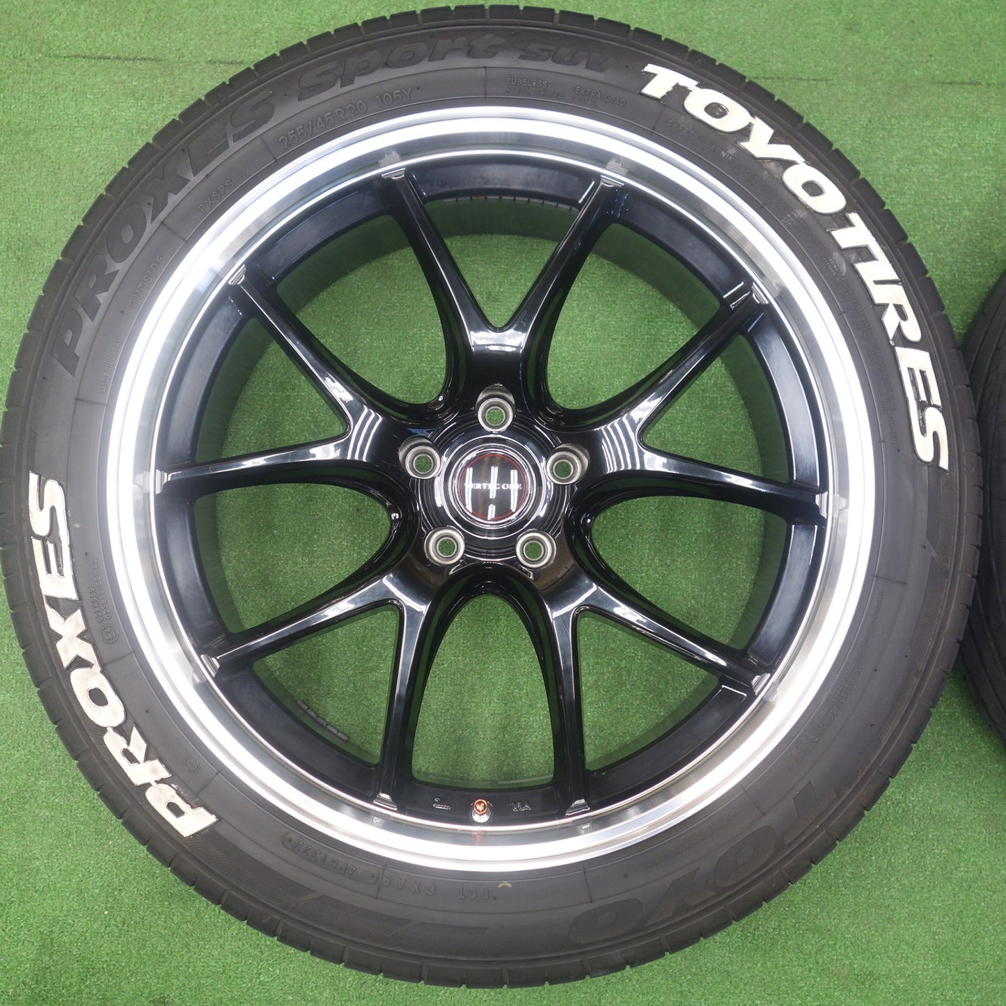 4本価格！22年★255/45R20 トーヨー プロクセス スポーツ SUV MiD VERTEC ONE EXE5 ヴァーテック ワン 20インチ PCD114.3/5H★6032301KTノ