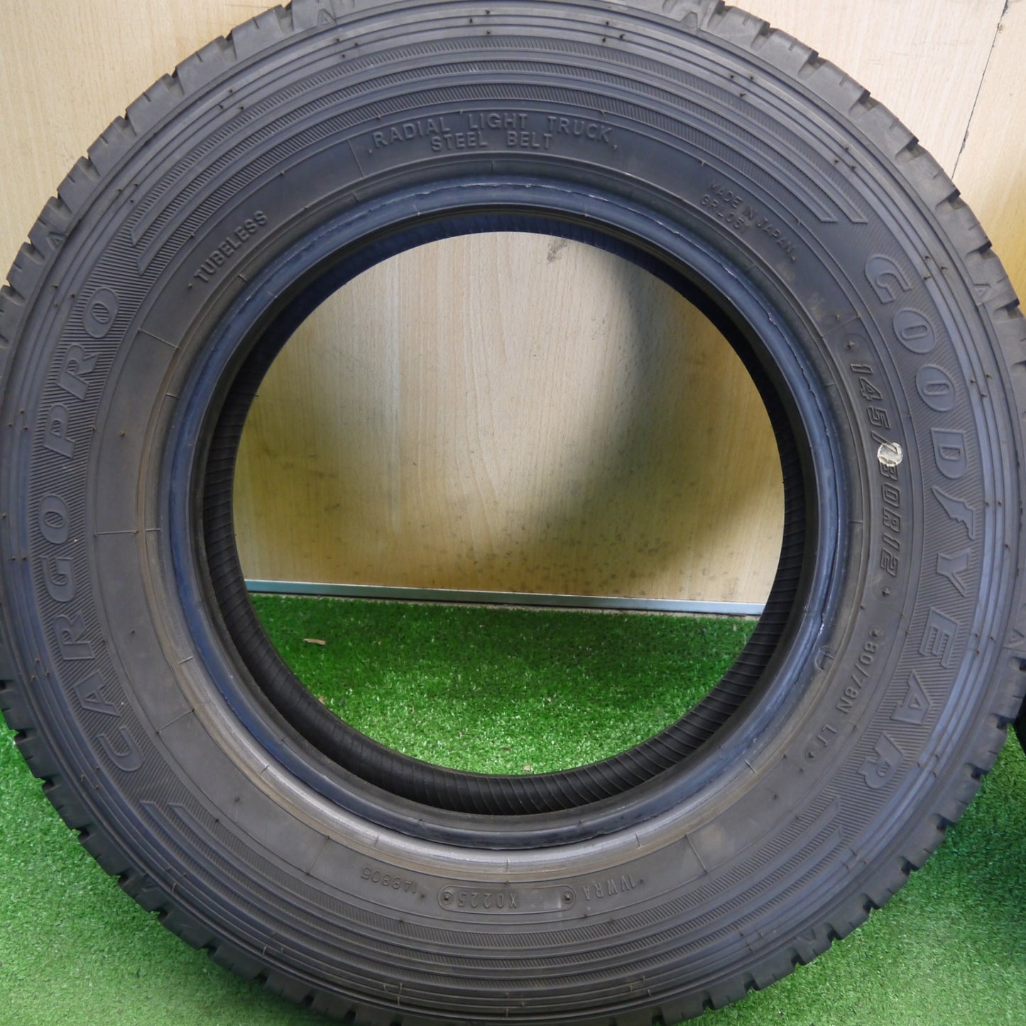 バリ溝！25年！9.5分★145/80R12 80/78N グッドイヤー CARGO PRO カーゴ プロ 12インチ タイヤ 軽 トラック バン 等★6041703Hノタ