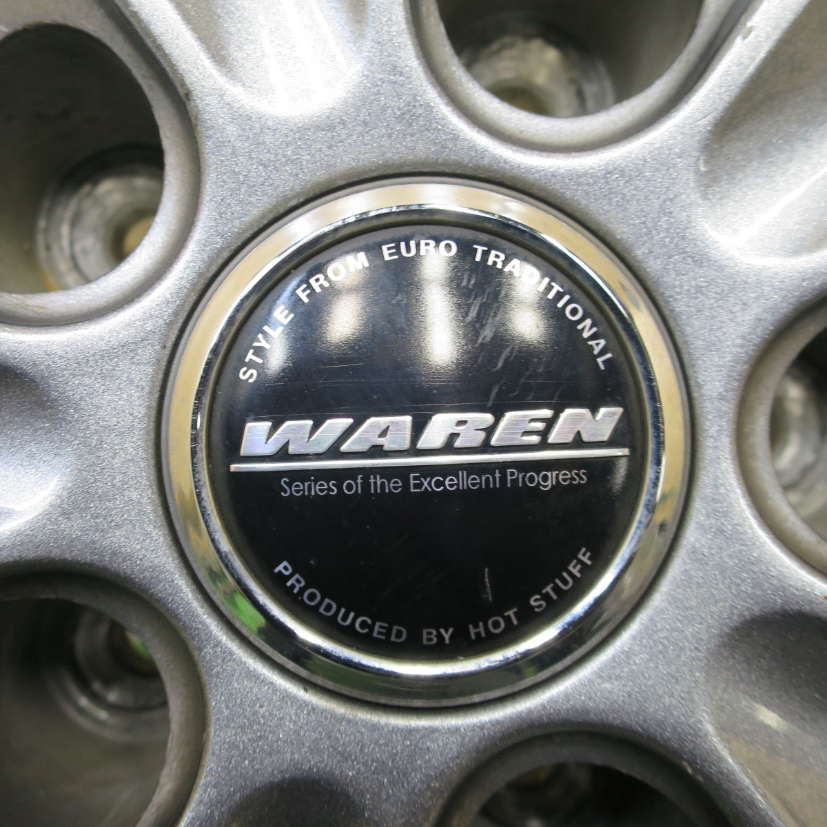 4本価格★WAREN HOT STUFF 17インチ ホイール ヴァーレン ホット スタッフ 17×7J PCD114.3/5H★6040103NGホ