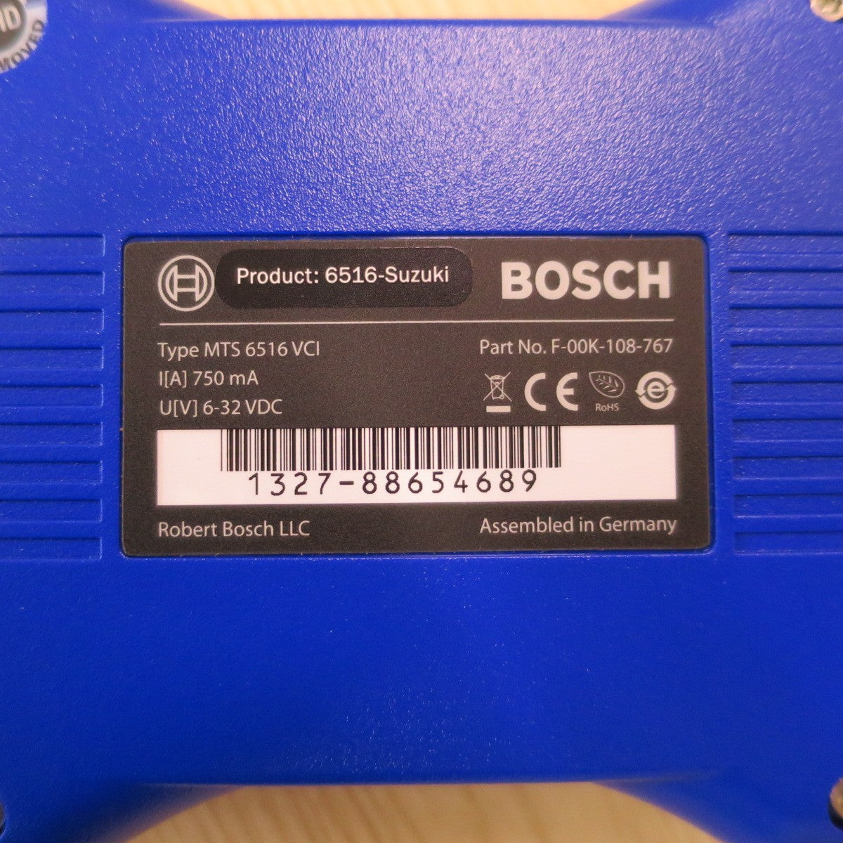 美品♪スズキ 用 BOSCH ボッシュ 車両 故障 診断機 MTS6516VCI SDT-Ⅱ コンピュータ 診断 システム テスター 自動車 整備♪ [送料無料]