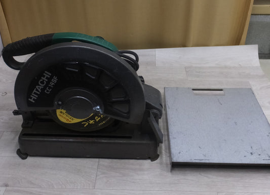 [送料無料] ◆日立工機 355mm 高速 切断機 100V CC14SF 養生版付き 電動 工具◆