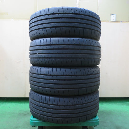 [送料無料] ほぼ新車外し！24年★215/55R18 ブリヂストン トランザ T005A タイヤ 18インチ CX-30 MX-30 エクストレイル 等★5010812イノタ