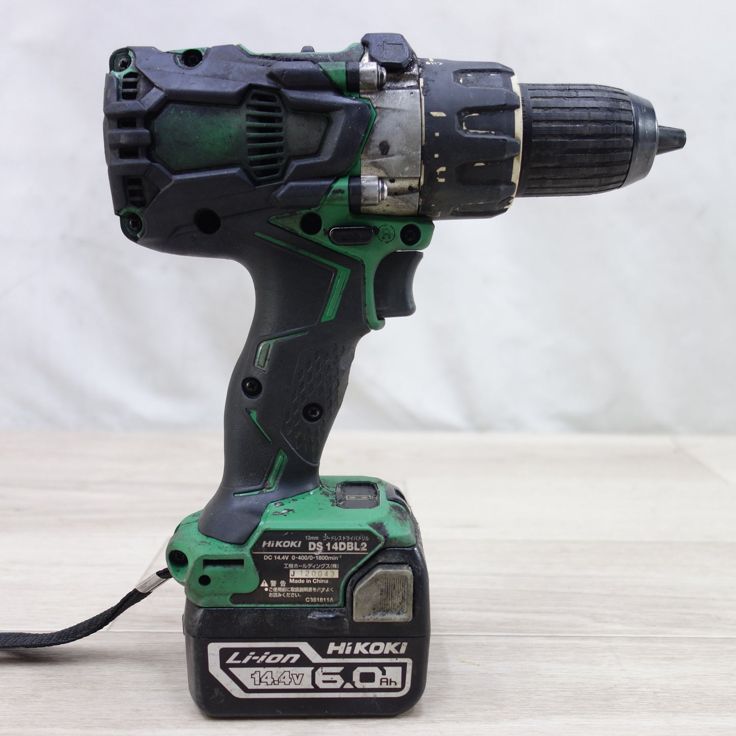 [送料無料] ◆Hikoki コードレス ドライバ ドリル DS14DBL2 電動 工具 DIY 穴あけ 木工 銅材 ハイコーキ◆