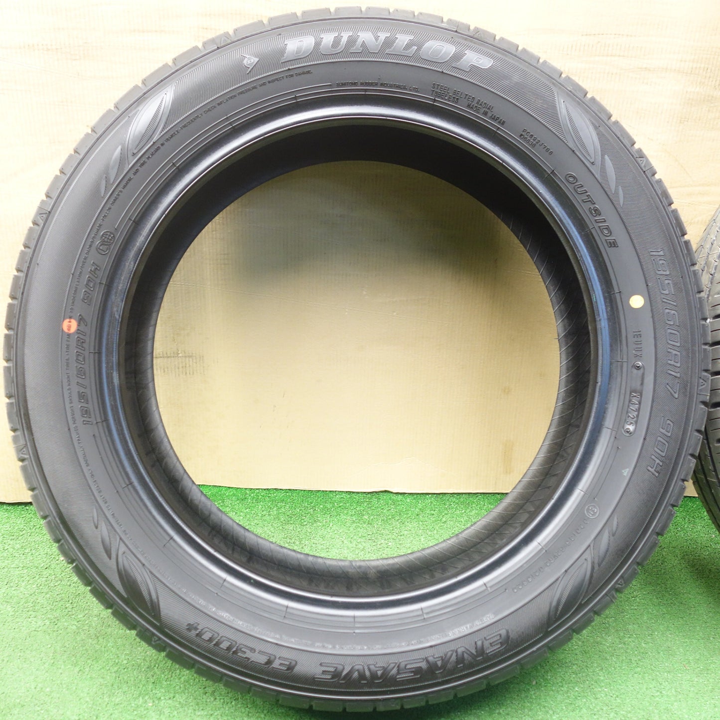 新車外し！25年★195/60R17 ダンロップ エナセーブ EC300+ タイヤ 17インチ ライズ ロッキー 等★6021804KTノタ