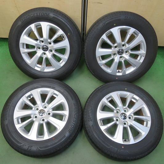 キレイ！22年◎トヨタ ヤリスクロス Gグレード 純正 205/65R16 ブリヂストン トランザ T005A 16インチ PCD114.3/5H◎6093006イノ
