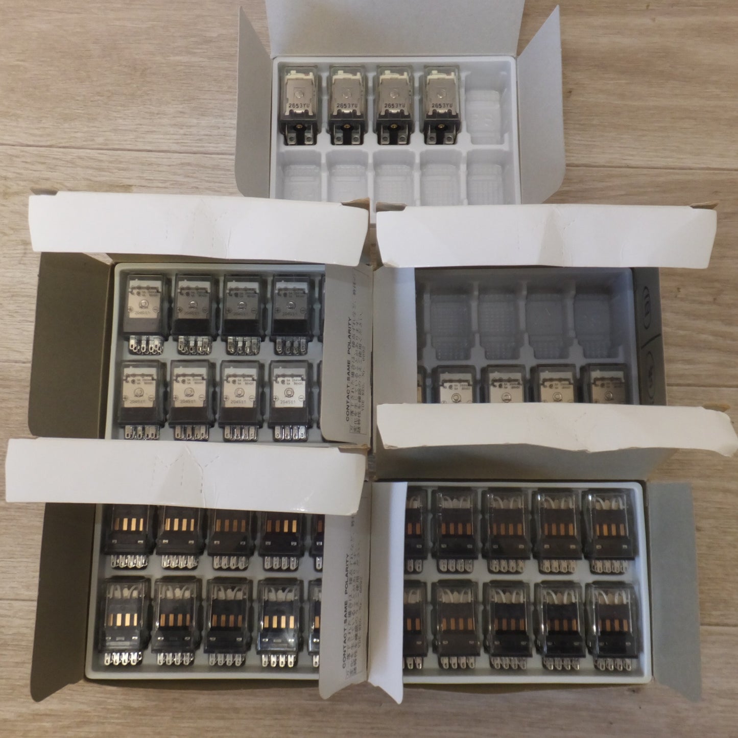 [送料無料] 未使用★オムロン OMRON ミニパワーリレー 各種 計 42個 セット★